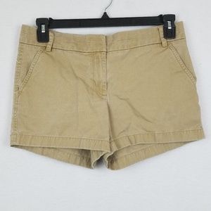 J. Crew chino tan shorts 8